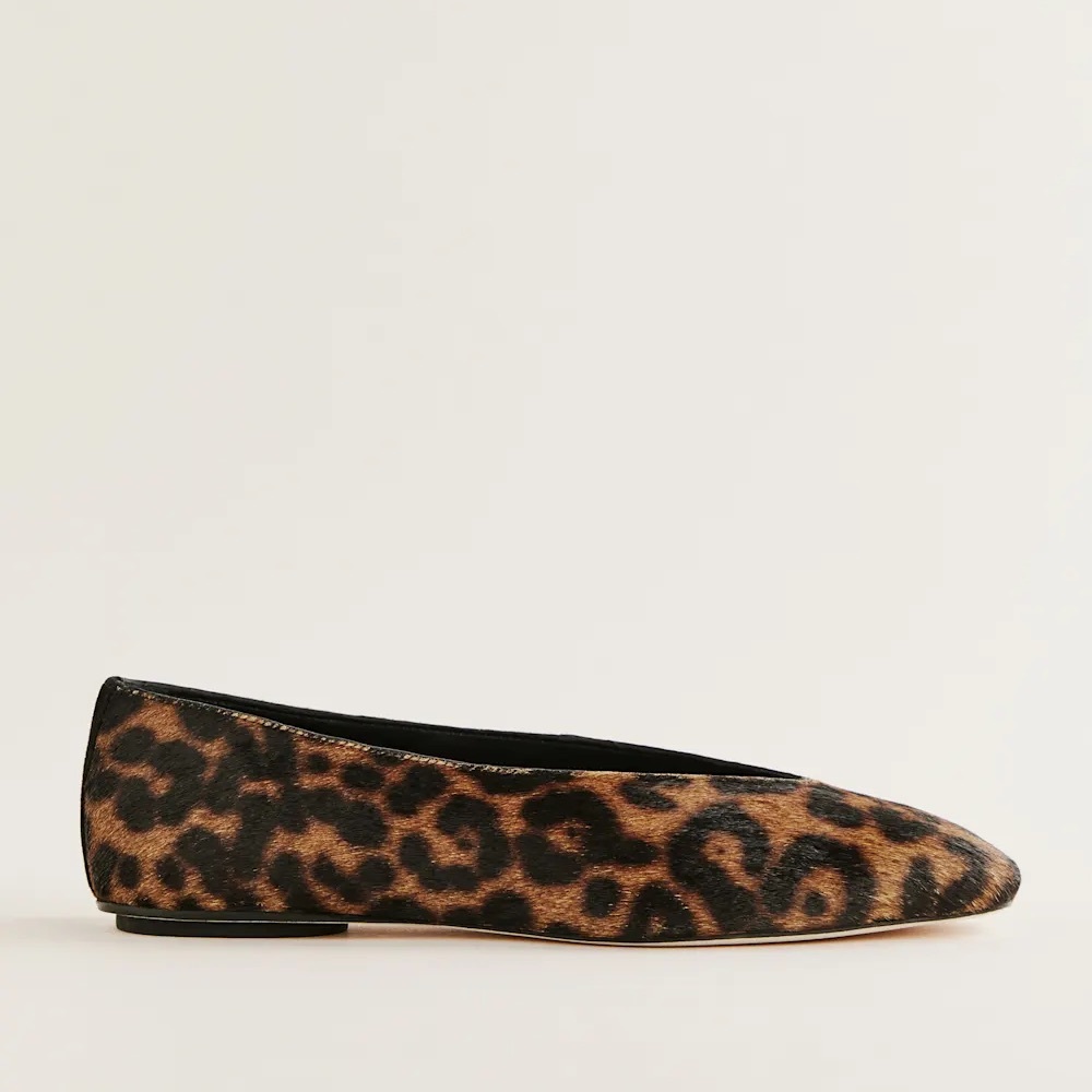 Reformation Prudence Ballet Flat - Leopard - Picture 3 of 4